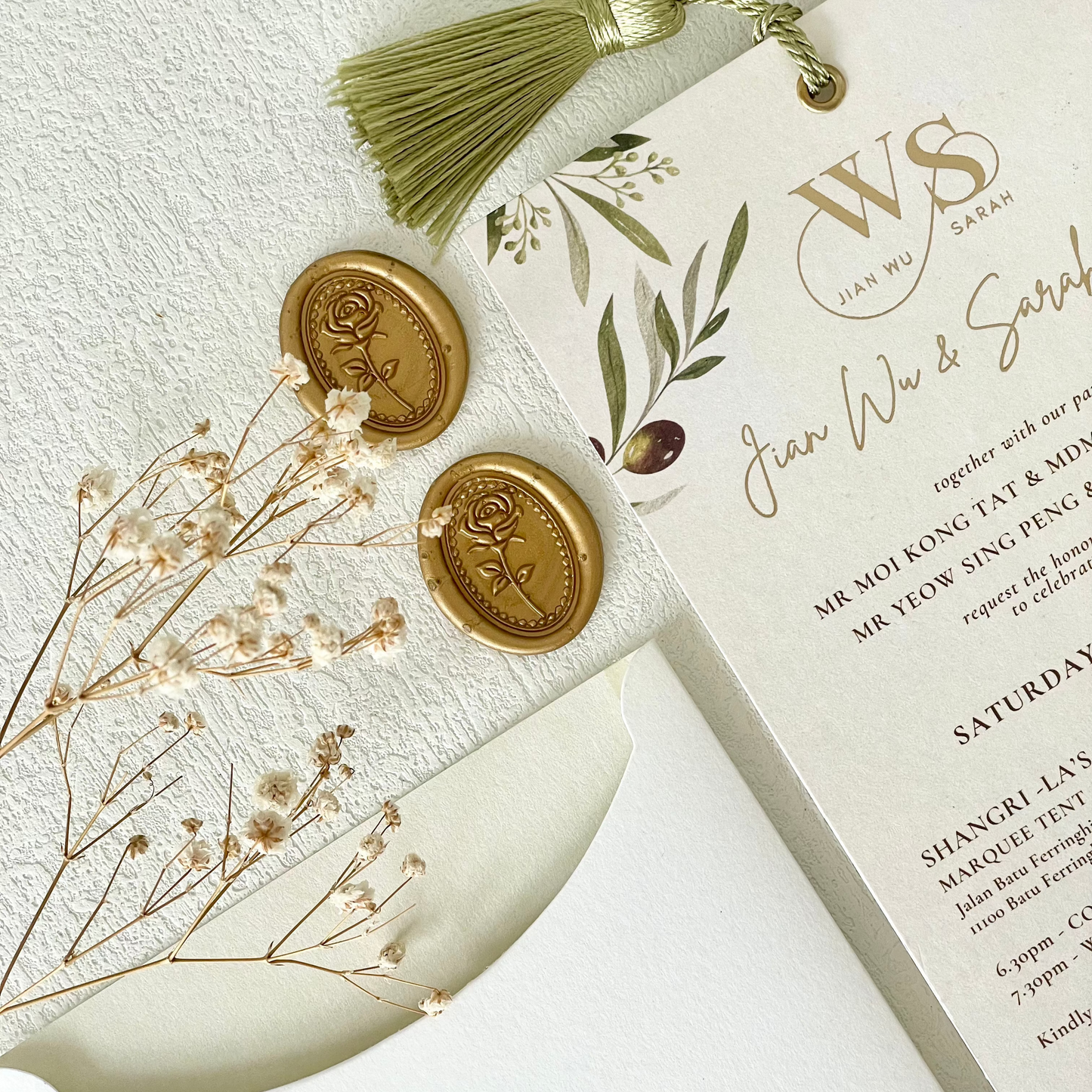 Opulent Grace Pocket