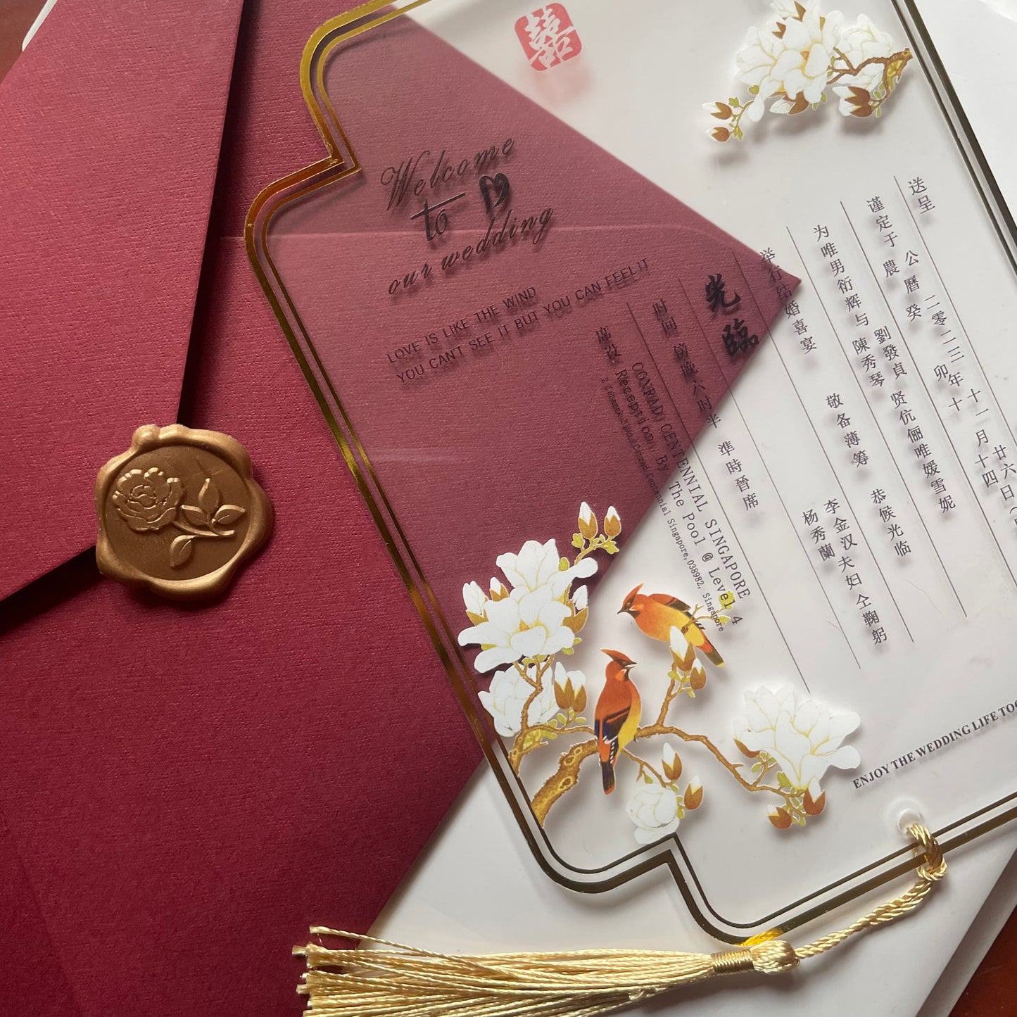 Oriental Luxury Acrylic