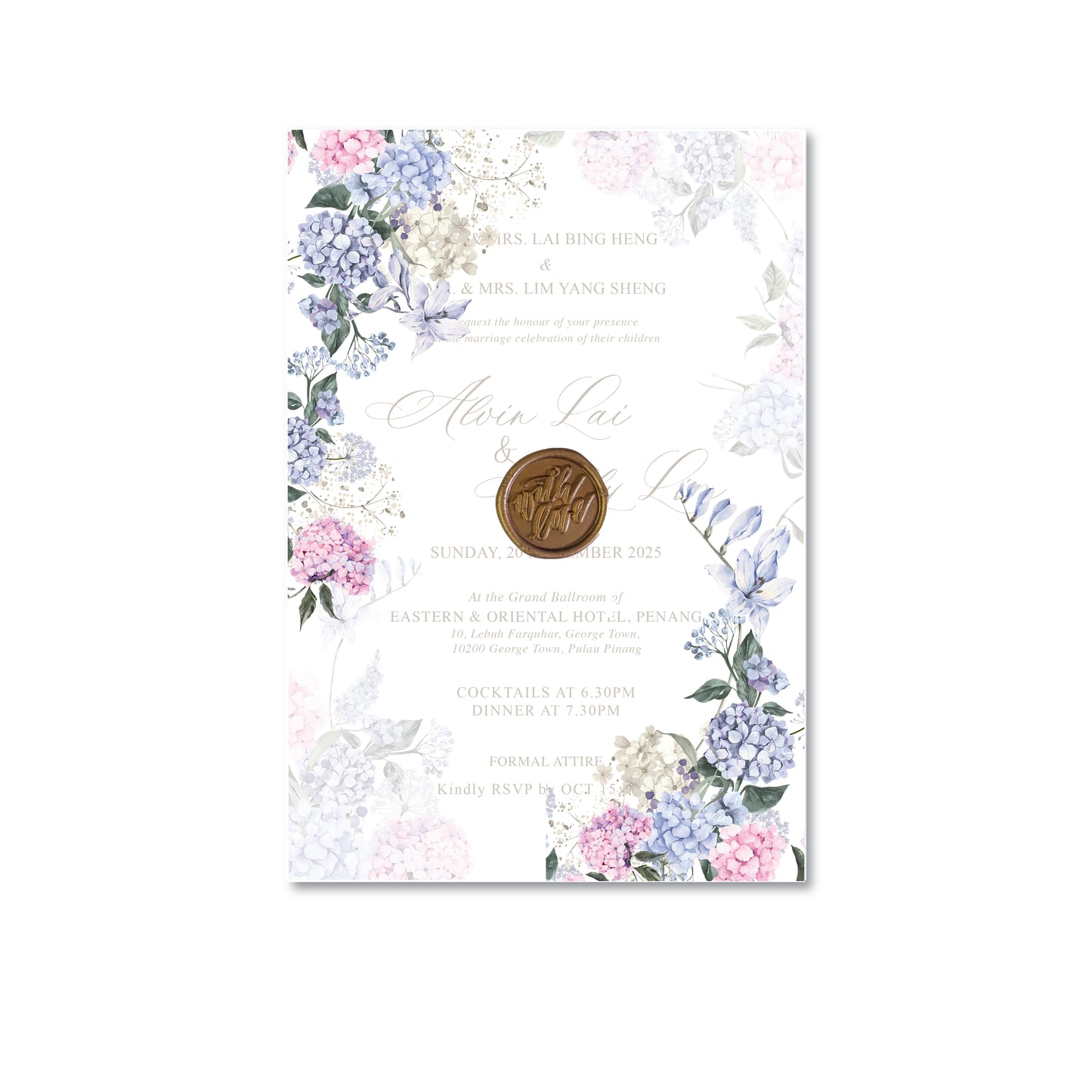 Velvet Glow Invitation