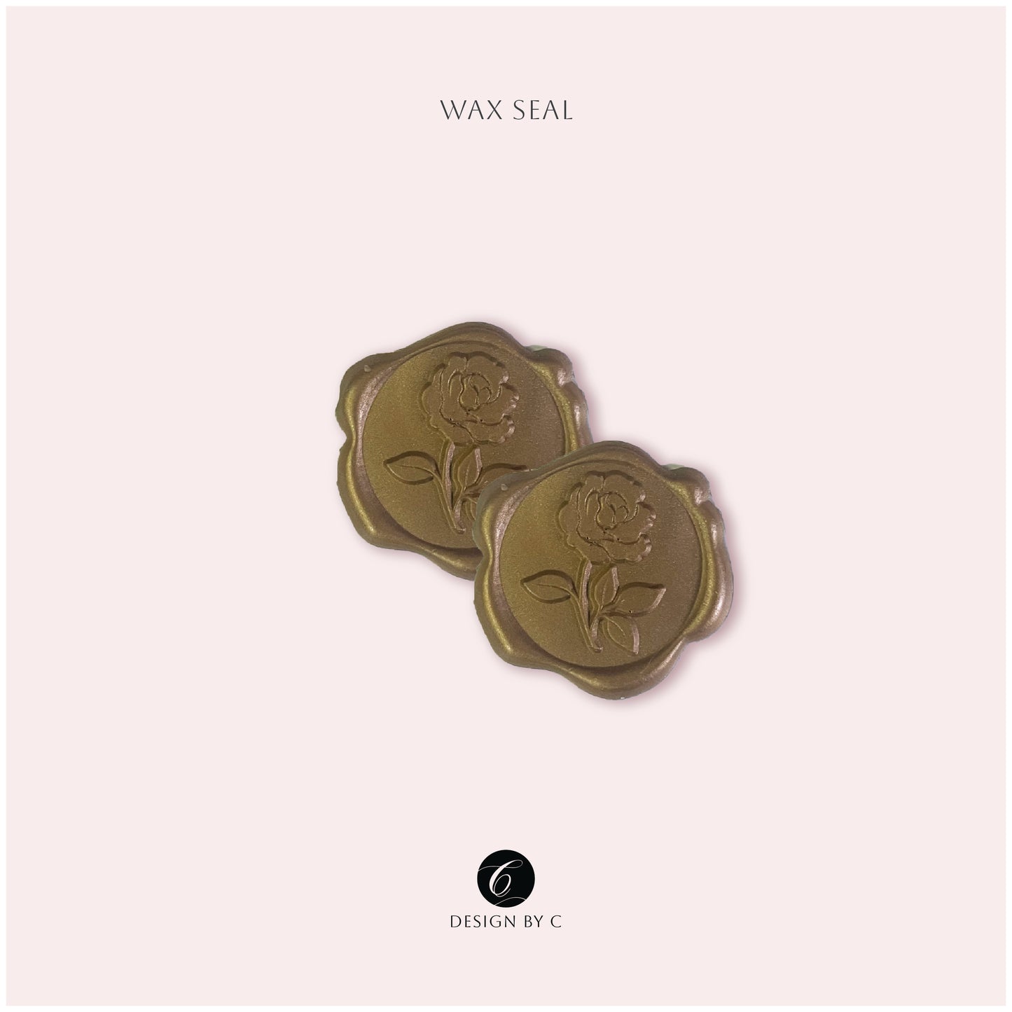 Wax Seal [ Rose ]